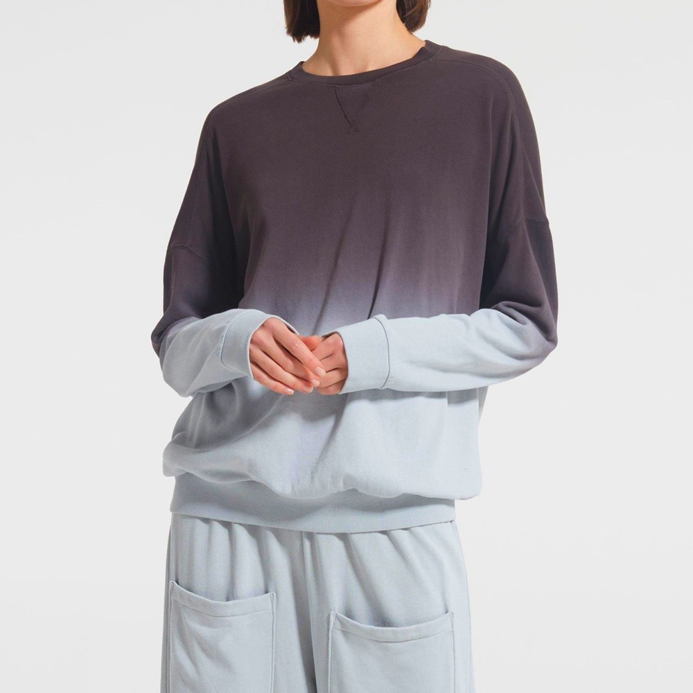 ATM designer dip dye sweatshirt, size large